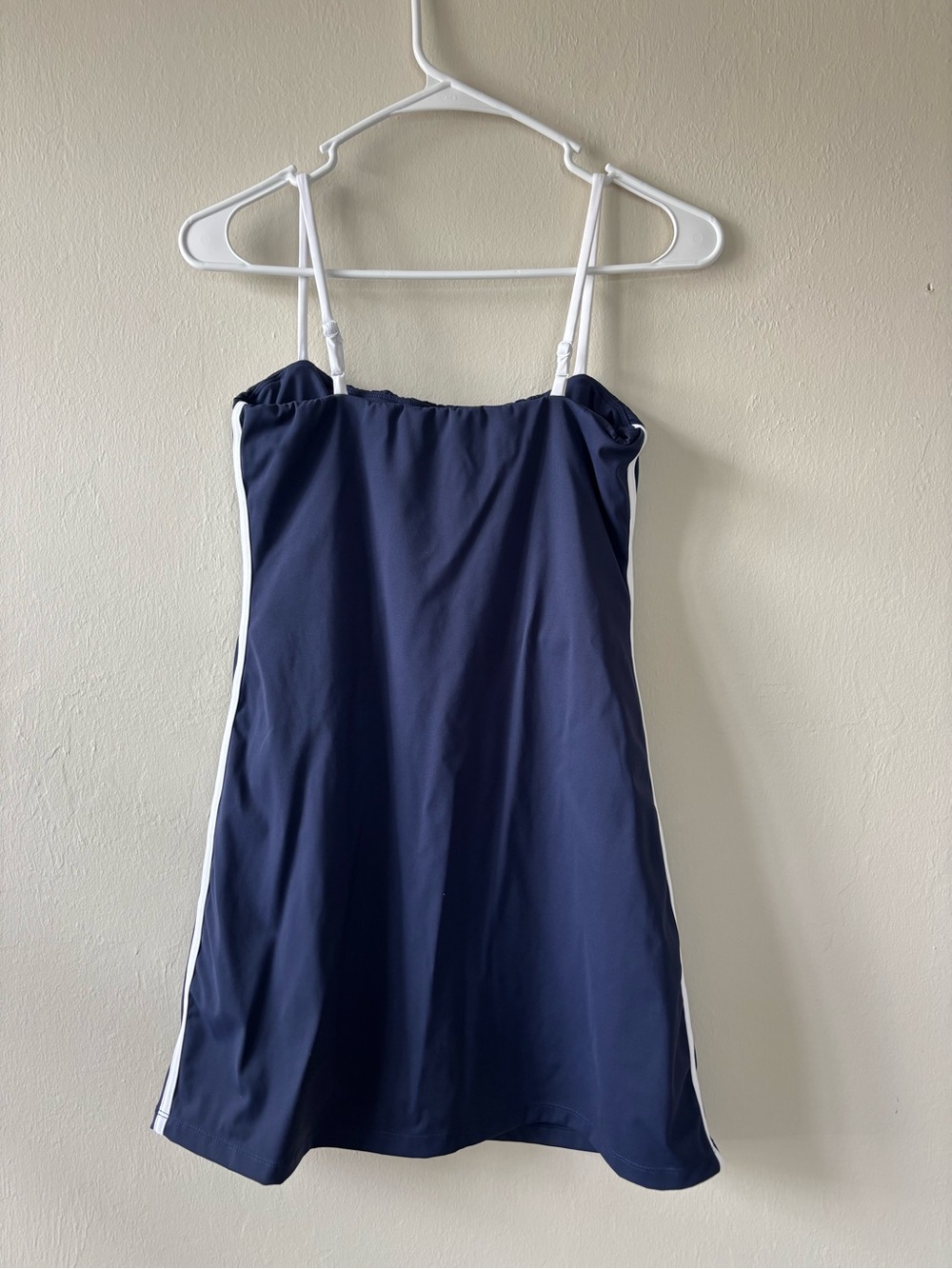 Move With You Womens Size Small Athletic Tennis Dress Built-in Bra Navy Blue - Picture 3 of 11